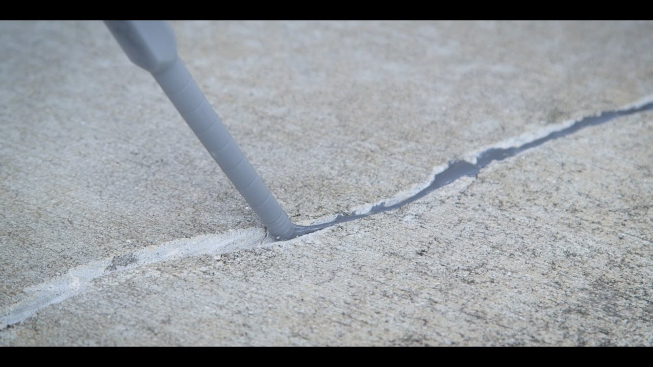 Repairing Cracked Concrete with Cauching